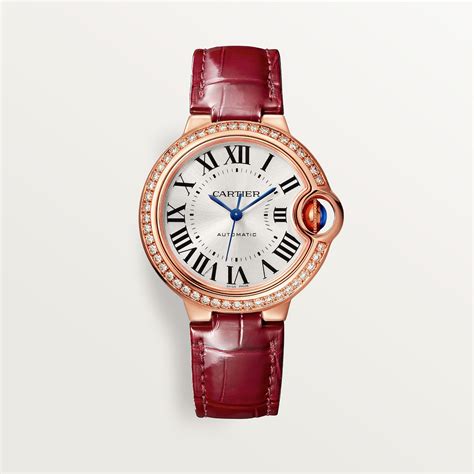 cartier ballon bleu men's rose gold watch|Ballon de Cartier Watches .